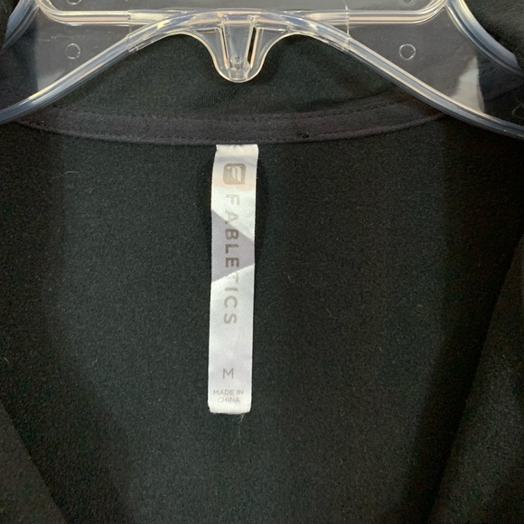 Fabletics Running Jacket Black Size Medium Emery - Picture 10 of 10